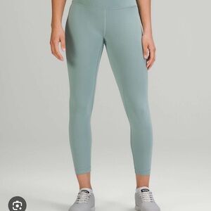 Lululemon Wonder Train 25” Green Mist
